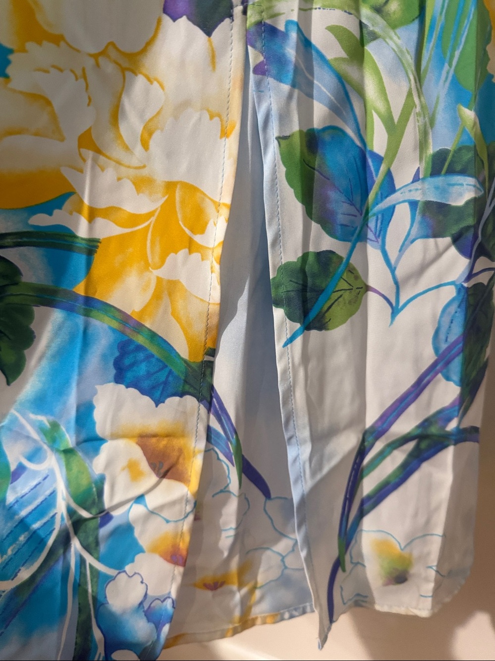 NWT NATORI LUXURY zip caftan size small - Picture 5 of 9
